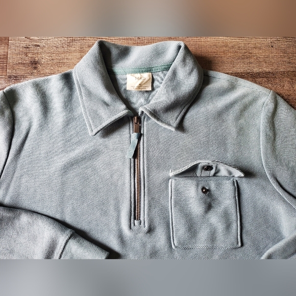 M & S Quarter Zip Sweater - Picture 2 of 6